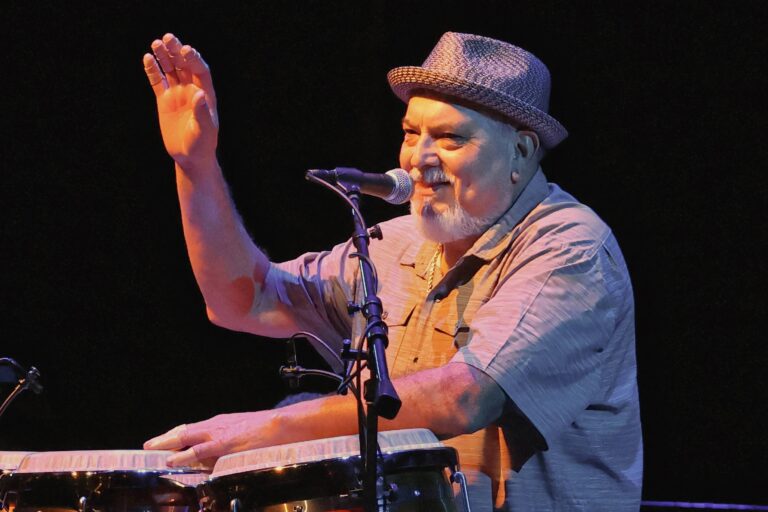 Poncho Sanchez Turns the Lobero Theatre into a Latin Jazz Block Party
