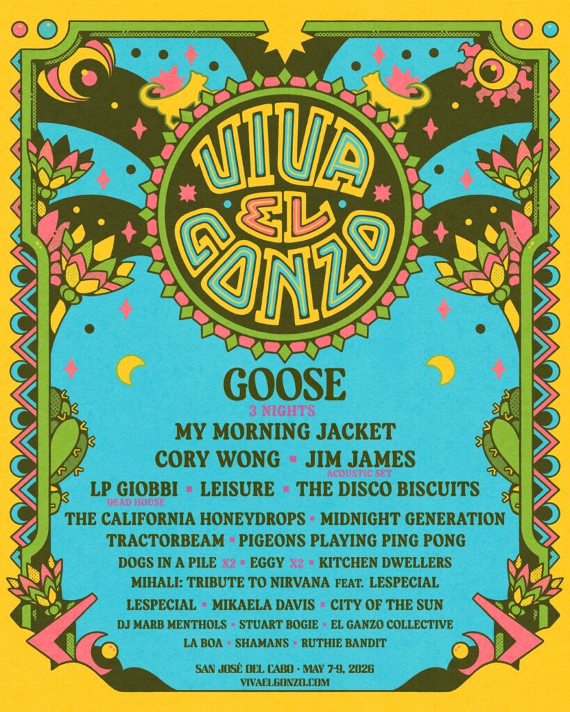 Goose Add Artists to Viva El Gonzo Lineup