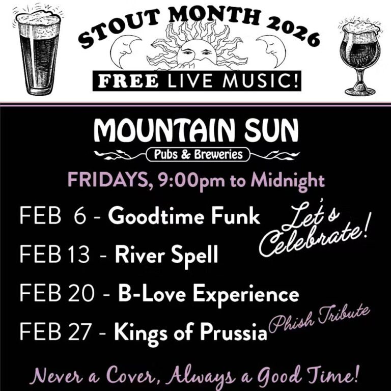 Mountain Sun Pub Welcomes Kings of Prussia for a Phish Tribute in Boulder