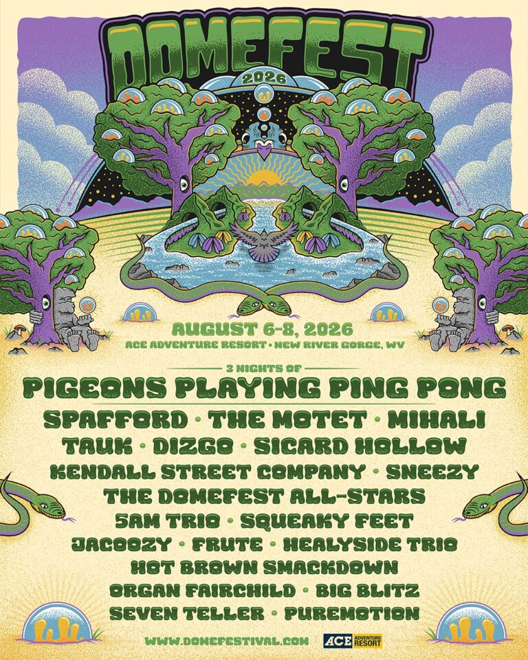 Pigeons Playing Ping Pong Announce Domefest 2026