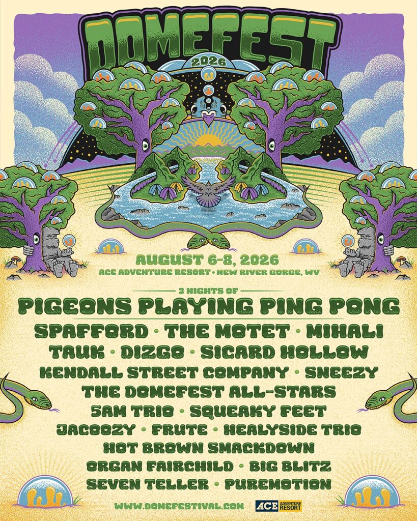 Pigeons Playing Ping Pong Announce Domefest 2026