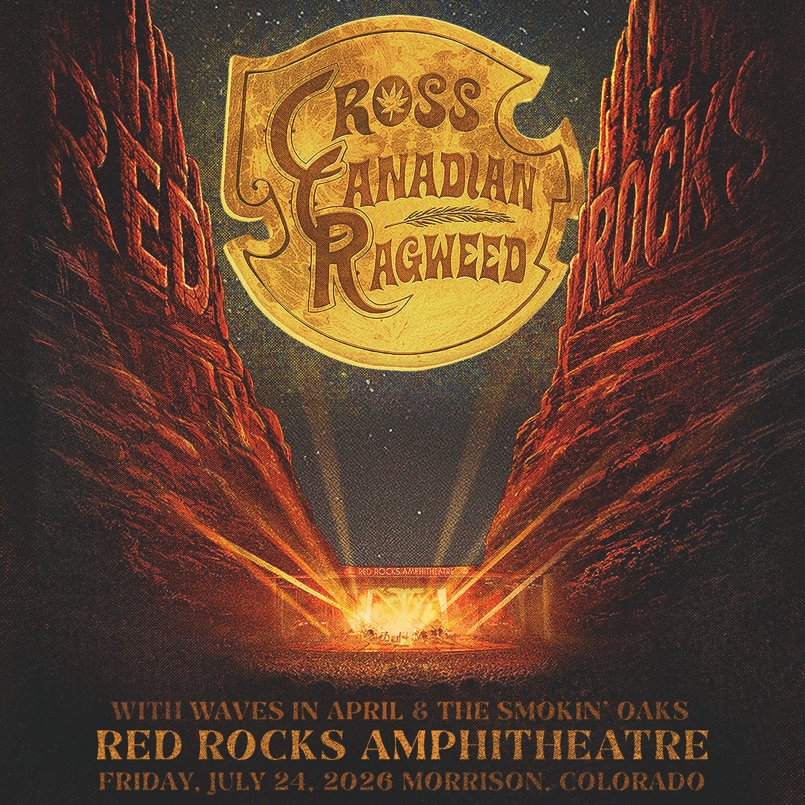 Cross Canadian Ragweed to Make Headline Debut at Red Rocks on July 24, 2026