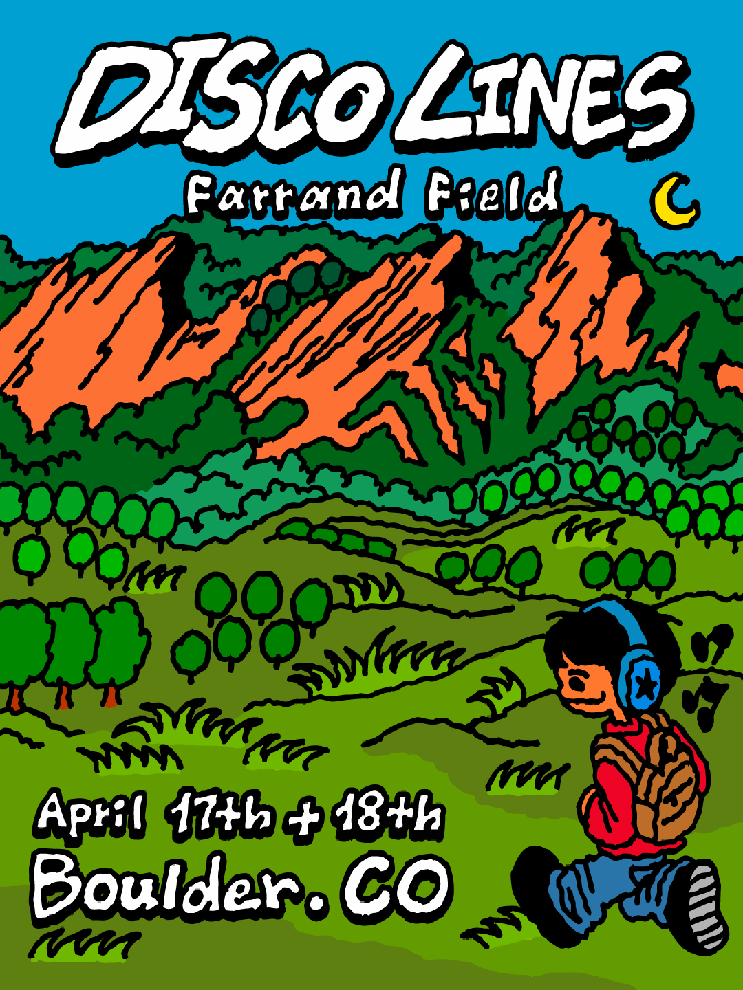 Disco Lines Announces Farrand Field Headline at CU Boulder
