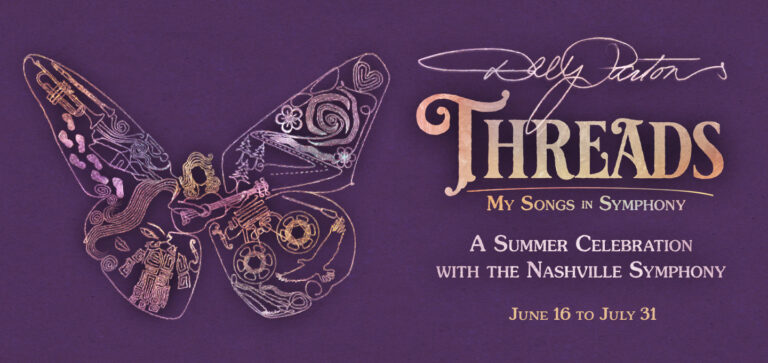 Dolly Parton’s Threads: My Songs in Symphony Joins Nashville Symphony for Summer 2026 Series