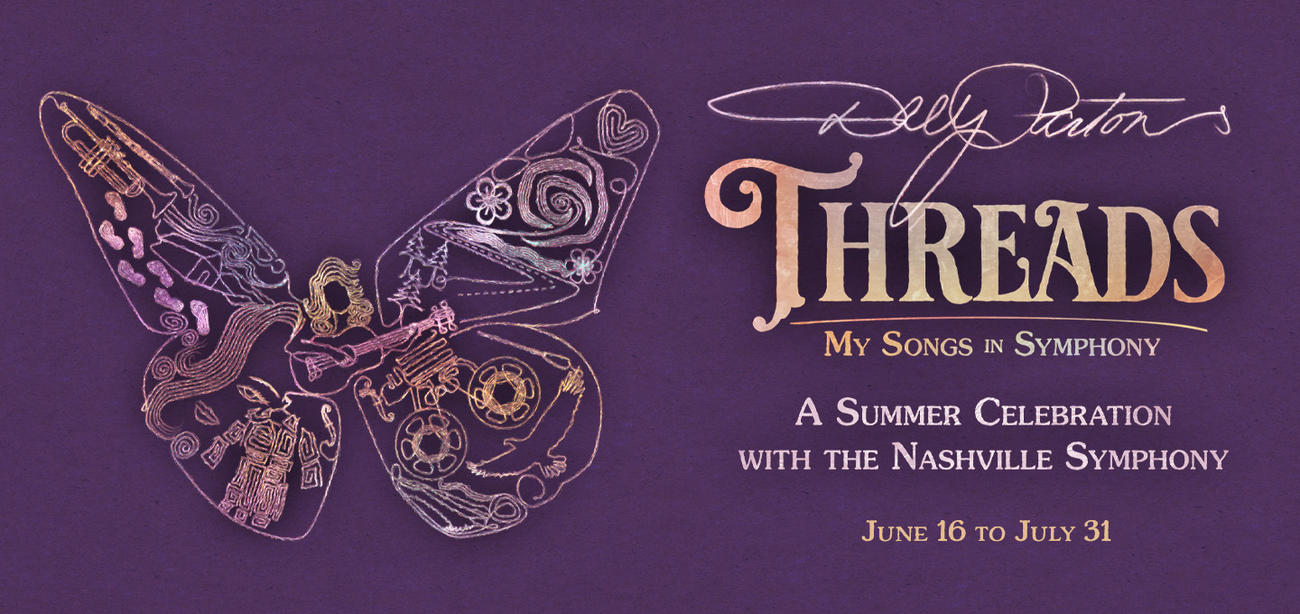 Dolly Parton’s Threads: My Songs in Symphony Joins Nashville Symphony for Summer 2026 Series