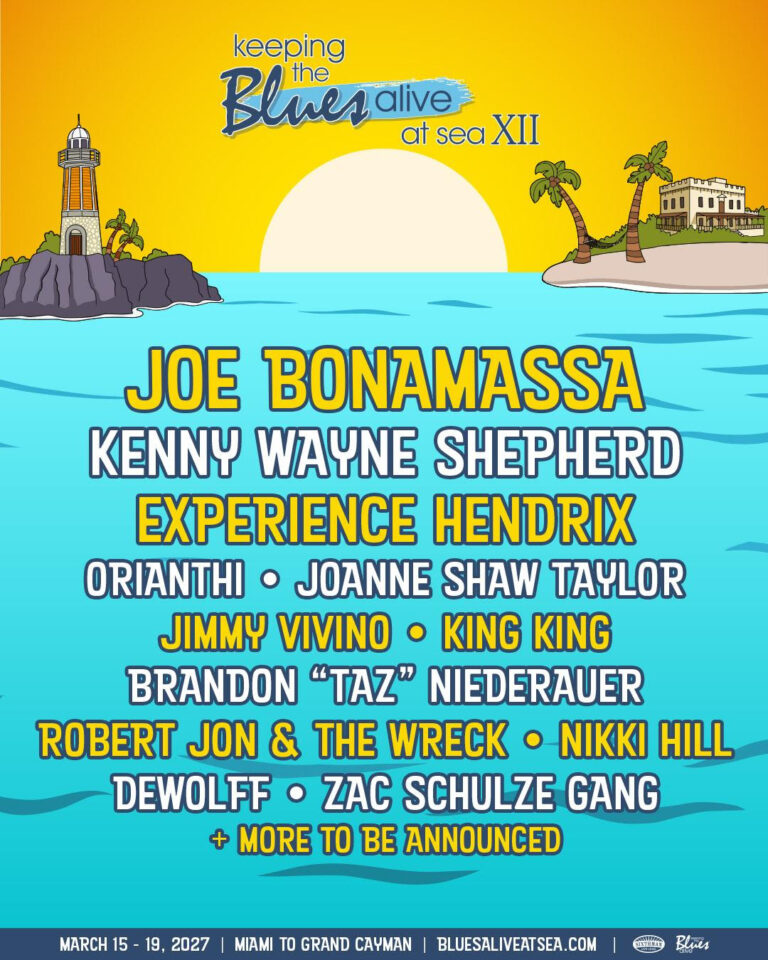 Joe Bonamassa and Sixthman Announce “Keeping The Blues Alive At Sea XII”