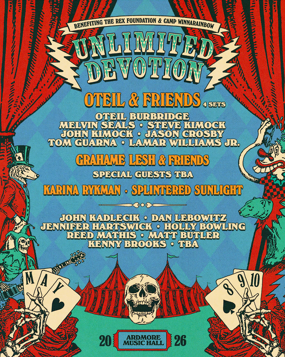 Unlimited Devotion 2026 Returns May 8–10 at Ardmore Music Hall