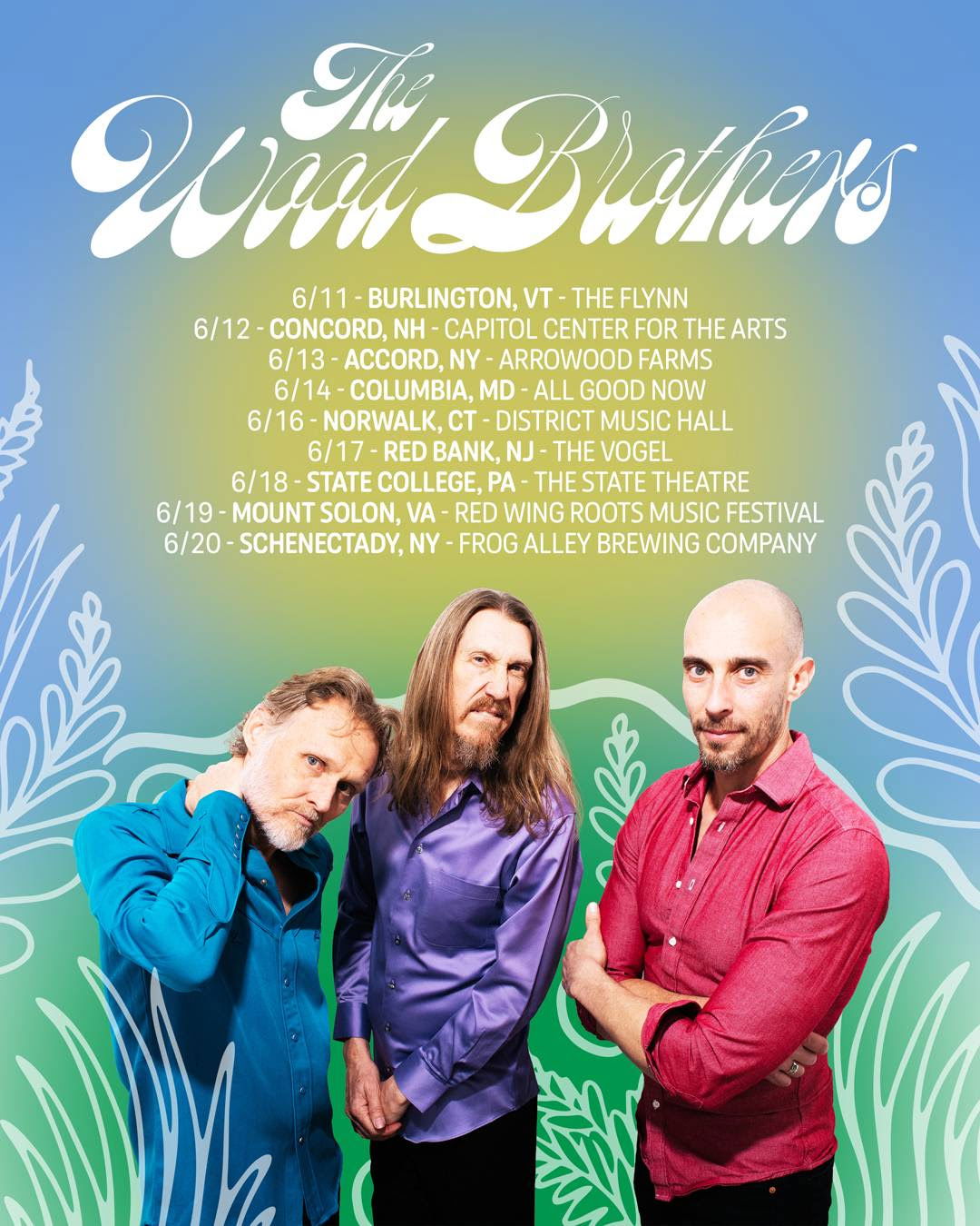 The Wood Brothers Extend Spring 2026 Tour With Addition Of Seven Northeast Shows