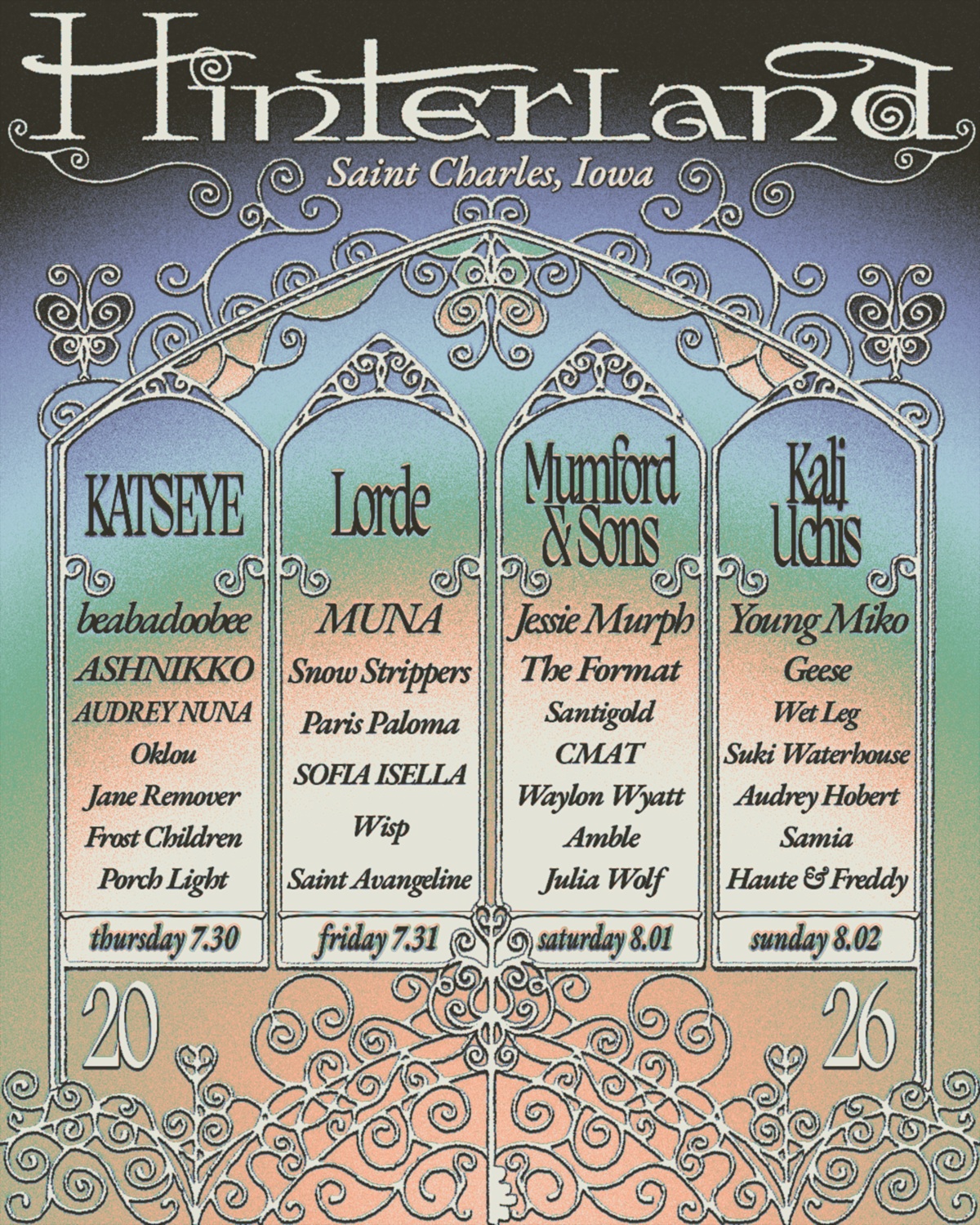 Hinterland Music Festival Announces 1-Day Tickets for 2026 Festival