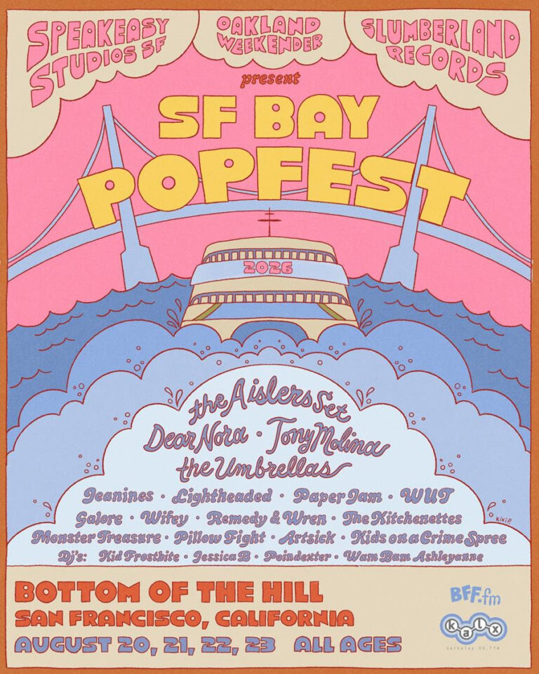 Inaugural SF Bay Popfest Announced at Bottom Of The Hill Featuring The Aislers Set, Tony Molina & Dear Nora