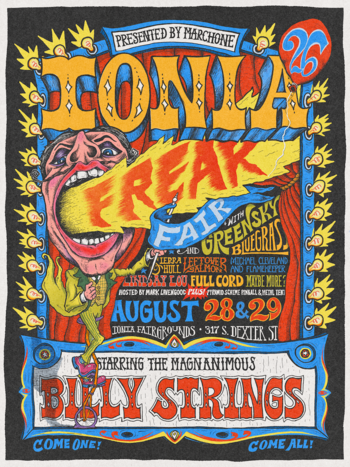 Billy Strings Announces First-Ever Ionia Freak Fair in Michigan | August 28–29