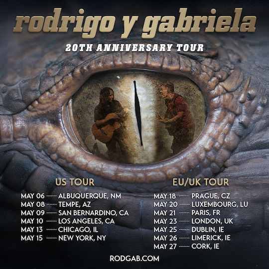 Rodrigo y Gabriela Celebrate Debut Album 20th Anniversary with Deluxe Vinyl Release