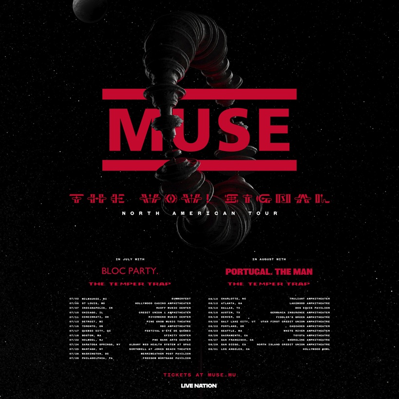 MUSE Announces First U.S. Tour Since 2023