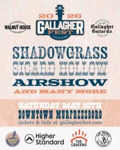 GallagherFest 2026 Announces Shadowgrass, Sicard Hollow, Airshow and More