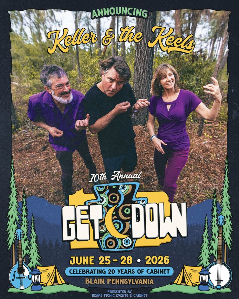 10th Annual Get Down Festival Returns to Blain, PA with Two Nights of Cabinet and Keller & the Keels