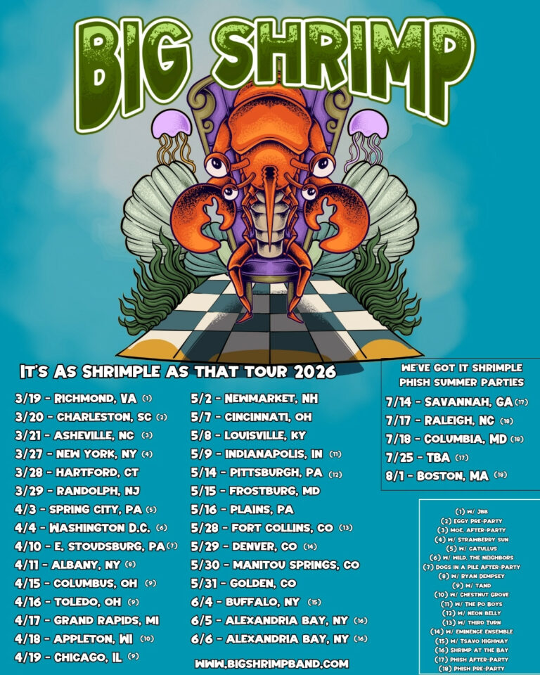 Big Shrimp Announces “It’s As Shrimple As That Tour 2026”