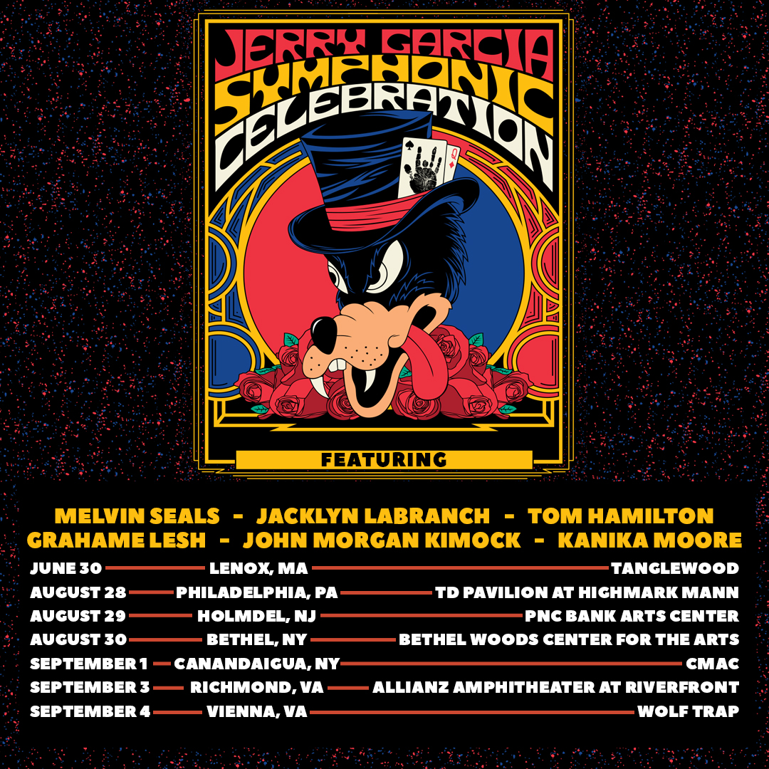 Jerry Garcia Symphonic Celebration Expands 2026 East Coast Dates