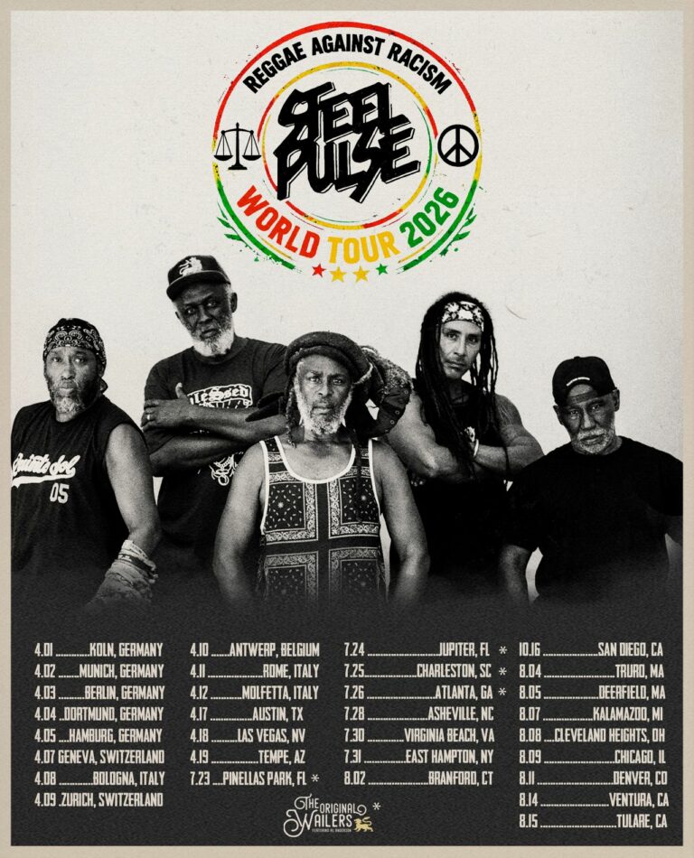 Steel Pulse Announce Reggae Against Racism World Tour 2026