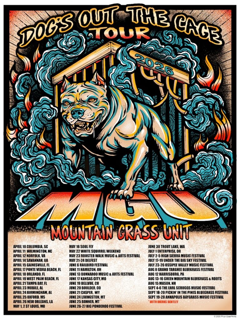 MOUNTAIN GRASS UNIT EXPANDS 2026 “DOG’S OUT THE CAGE TOUR”