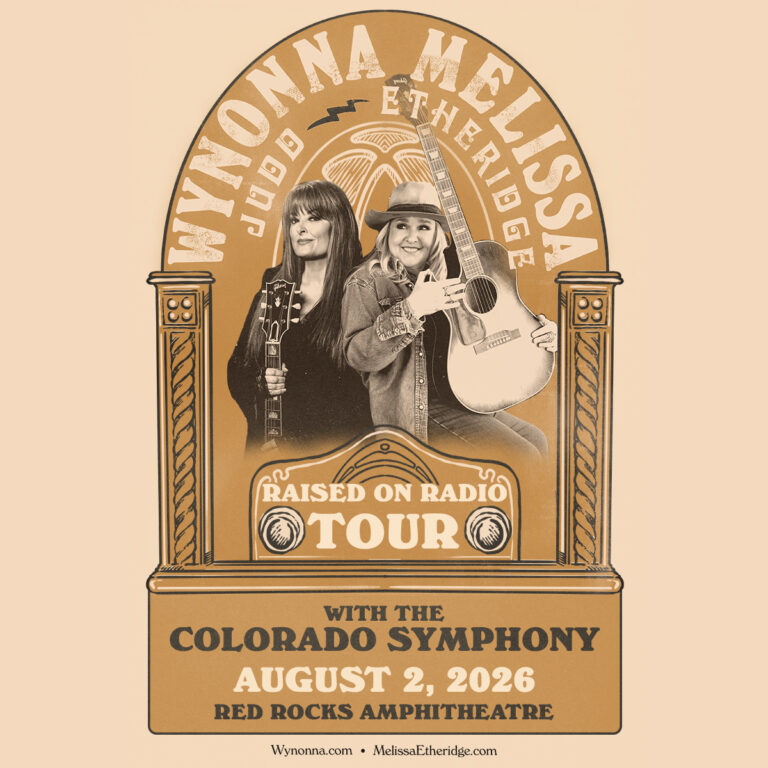 Wynonna Judd & Melissa Etheridge Announce Raised On Radio Tour With Red Rocks Symphony Show