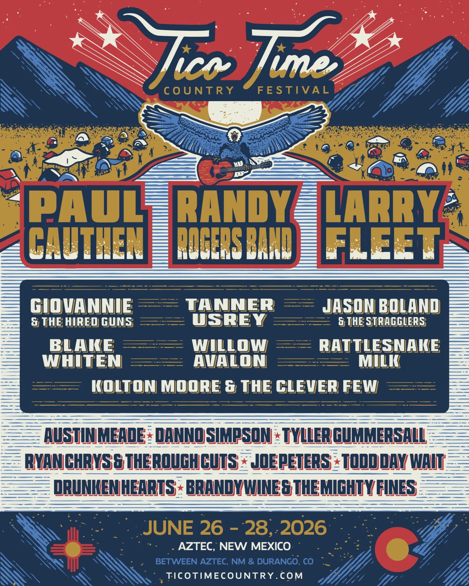 Tico Time Launches New Country Festival After Major Colorado Event Cancellation