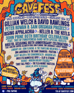 Gillian Welch & David Rawlings Lead CaveFest 2026 at The Caverns