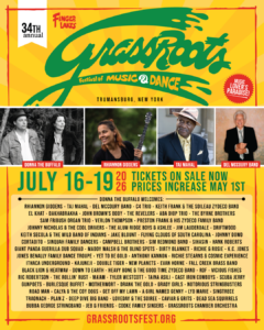 Finger Lakes GrassRoots Festival Announces 2026 Lineup