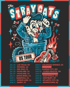 THE STRAY CATS Return To The Road For 2026 Cross-Country Summer Tour