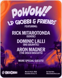 Okeechobee Fest Announces PoWoW! Lineup, LP Giobbi to Lead All-Star Jam Session