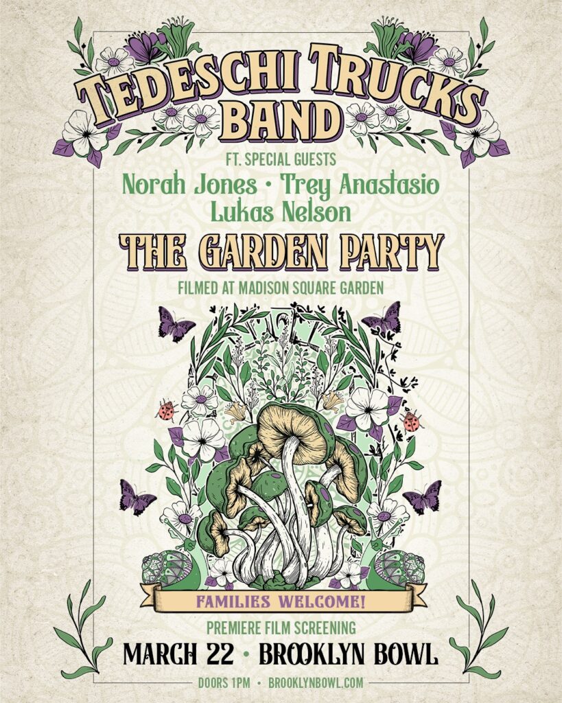 Tedeschi Trucks Band Announces Release of ‘The Garden Party’ Film