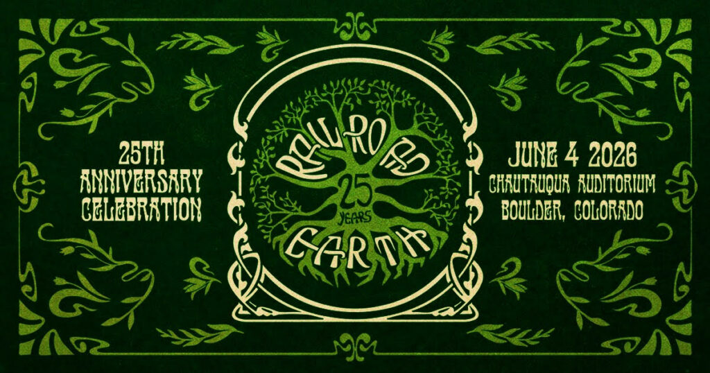Railroad Earth 25th Anniversary Celebration Announced at Chautauqua Auditorium in Boulder