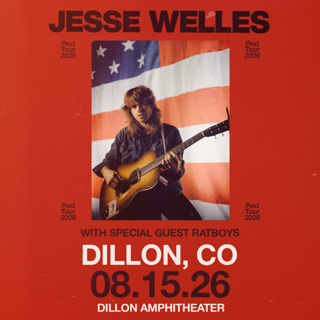 Jesse Welles Announces Red Tour 2026 Stop at Dillon Amphitheater