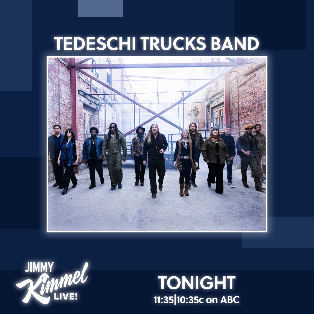 Tedeschi Trucks Band Performing on ‘Jimmy Kimmel Live!’ TONIGHT