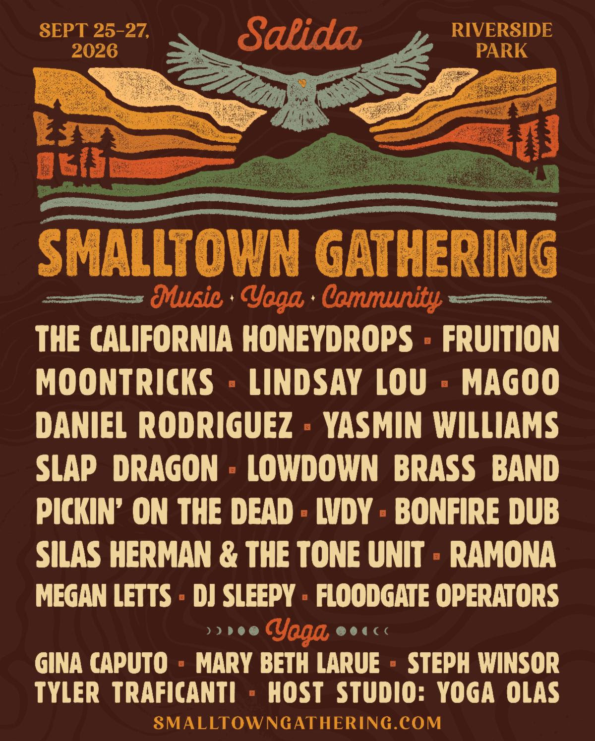 2nd Annual Smalltown Gathering Announces 2026 Dates and Lineup