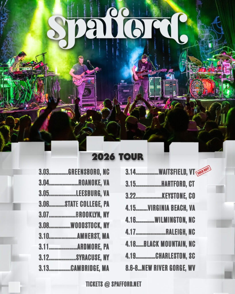 Spafford Launch Mid-Atlantic and Northeast Tour Run Starting March 3