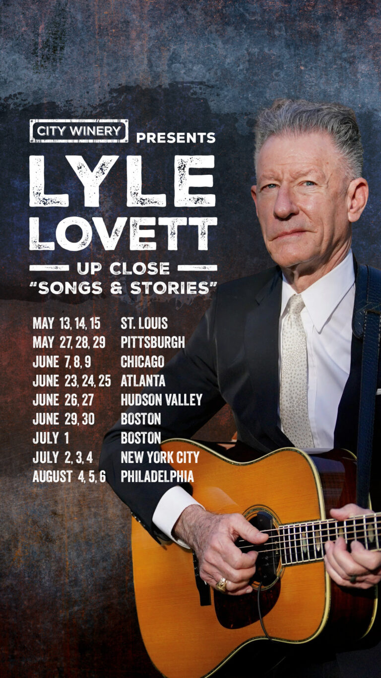 Lyle Lovett Announces Rare “Songs & Stories” City Winery Tour (23 Intimate Shows)