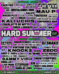 HARD Summer Music Festival Announces Lineup for 2026 Edition