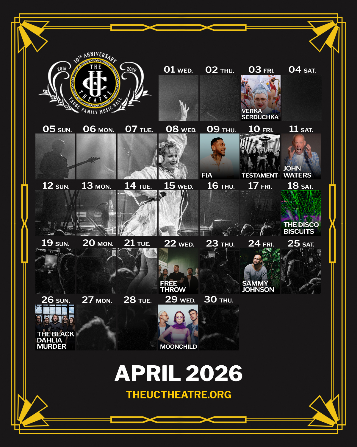 UC Theatre Presents Four Spring 2026 Reggae Shows in Berkeley