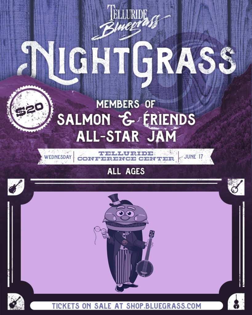 Telluride Bluegrass Festival Announces 2026 NightGrass Lineup