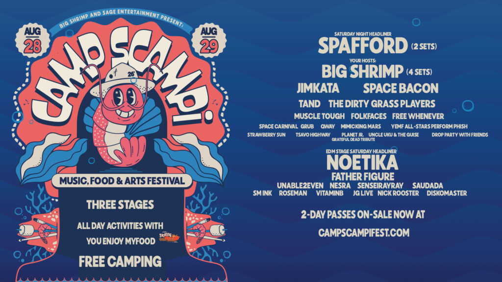 Big Shrimp Announces Camp Scampi Festival 2026 Lineup and Details