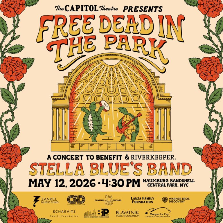 Free Dead in the Park Returns to Central Park May 12 with Stella Blue’s Band