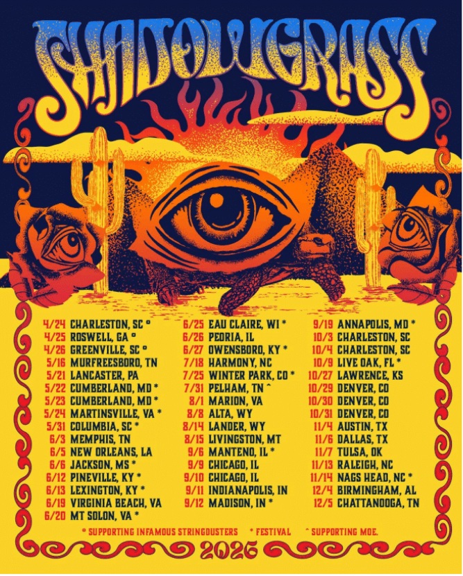 Shadowgrass Announce Massive 2026 Coast-to-Coast Tour