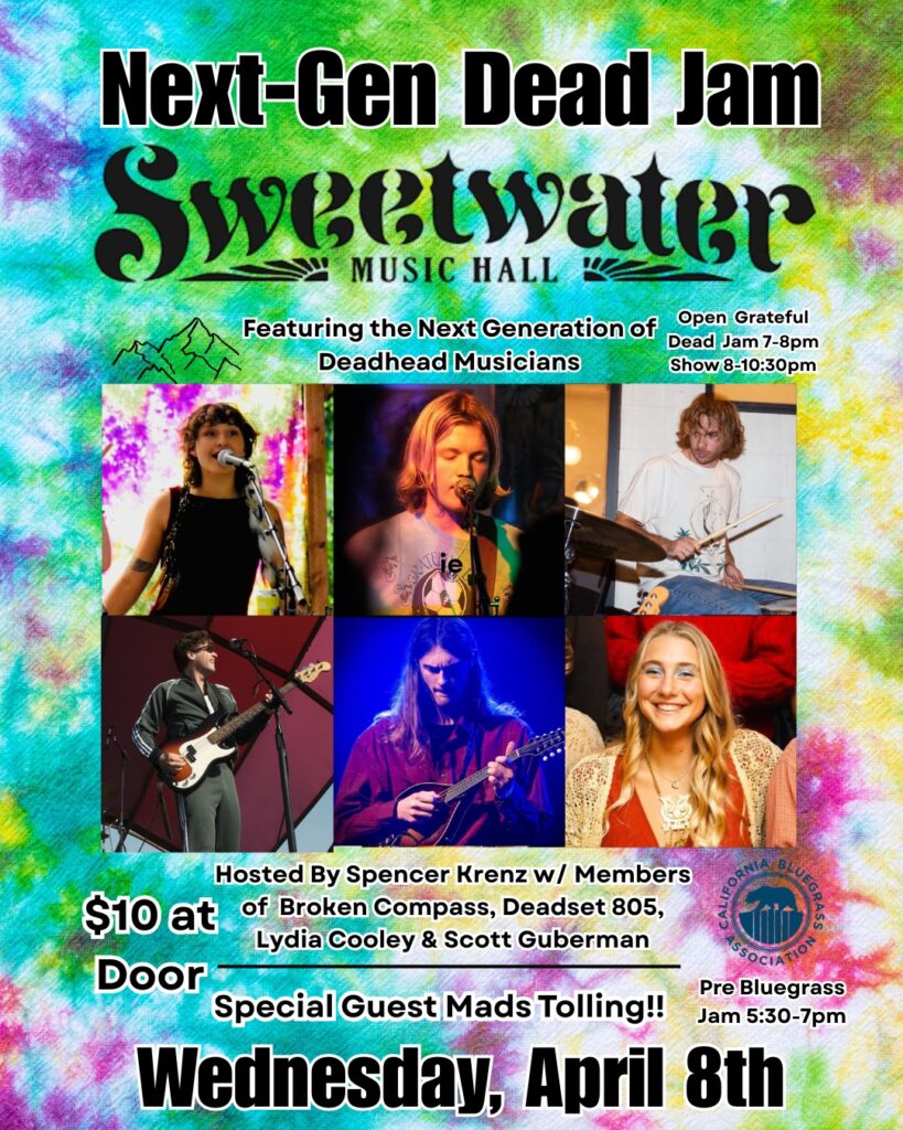 Sweetwater Music Hall Spring Lineup Highlights Dead & Jam Shows in Mill Valley