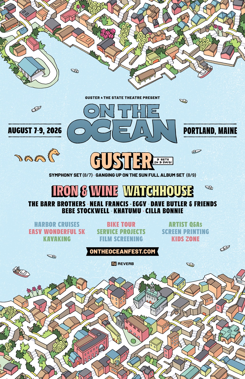 Guster Announces On The Ocean 2026 Lineup and Portland Weekend Festival
