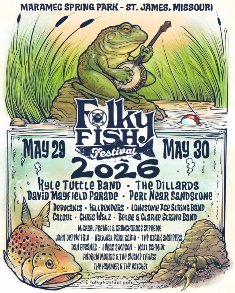 Folky Fish Fest 2026 Returns to Missouri with Kyle Tuttle Band, The Dillards & More
