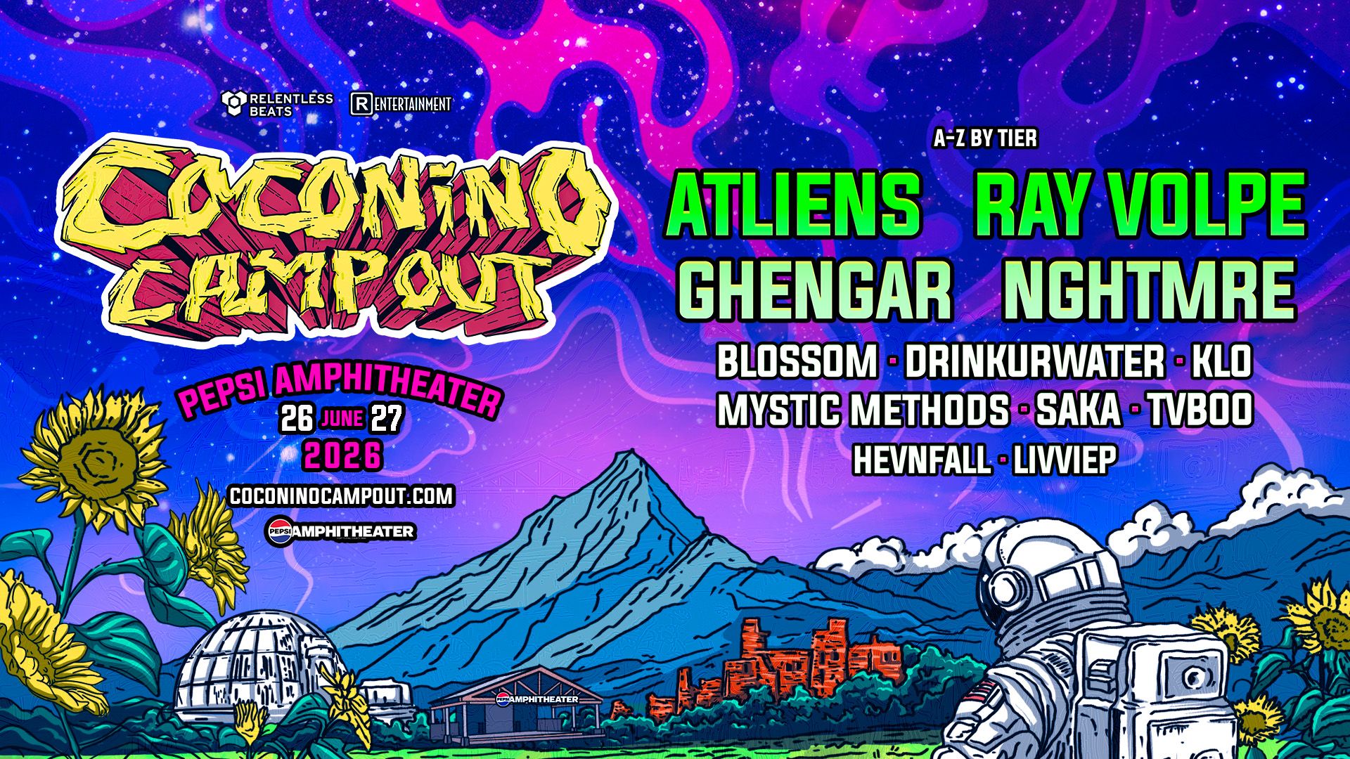 Coconino Campout 2026 Announces Lineup and Camping Return