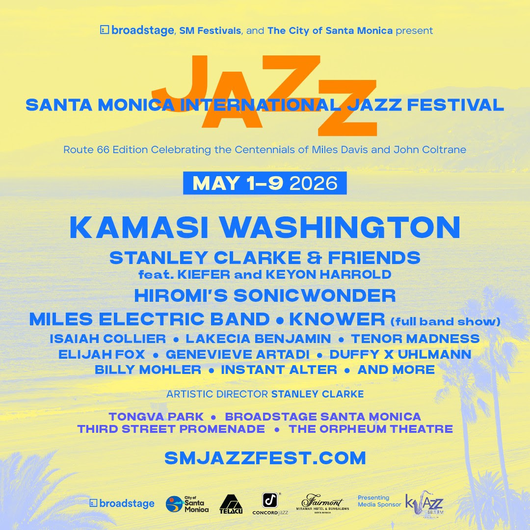 Santa Monica International Jazz Festival Debuts May 2026 with Stanley Clarke