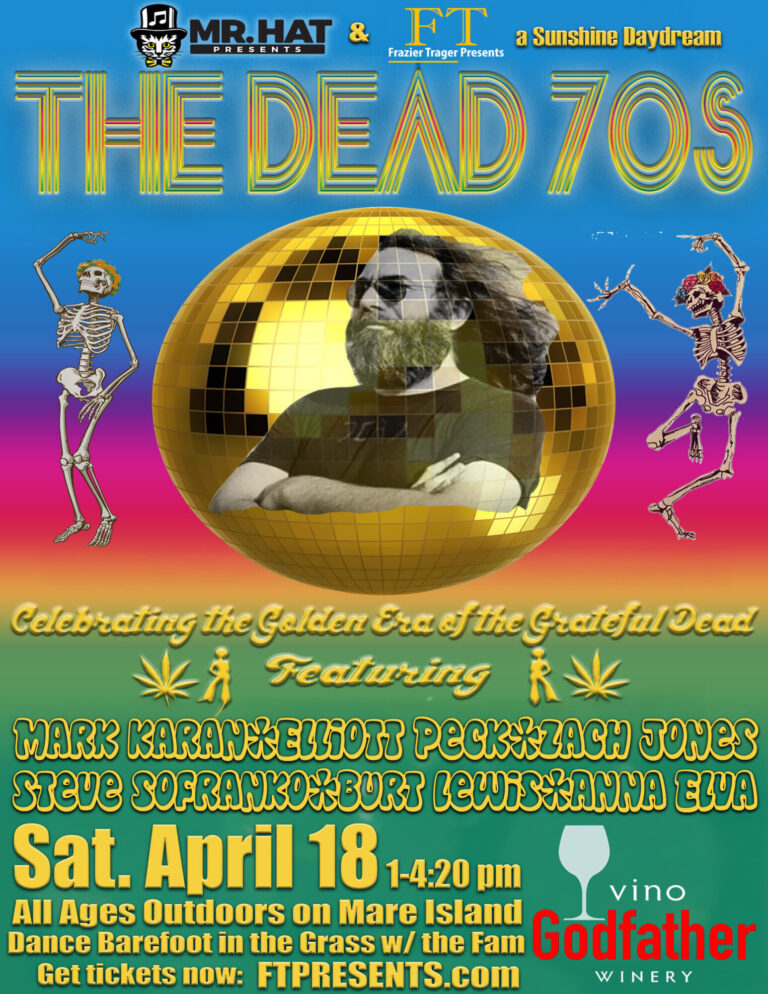The Dead 70’s Bring Sunshine Daydream to Mare Island on April 18