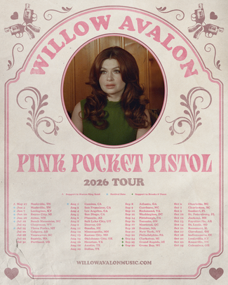Willow Avalon Announces 2026 North American Headline Tour and New Album