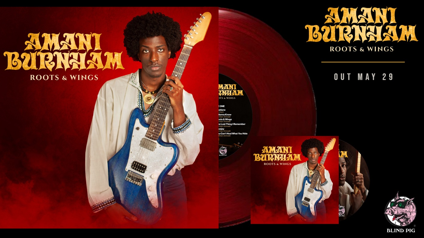 Amani Burnham Releases New Single “Roots & Wings” with Official Studio Video